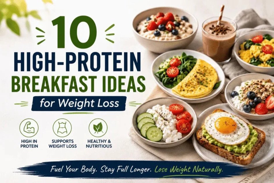 10 High-Protein Breakfast Ideas for Weight Loss