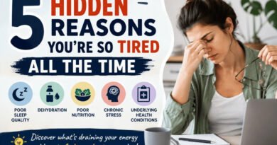 5 Hidden Reasons You’re So Tired All the Time
