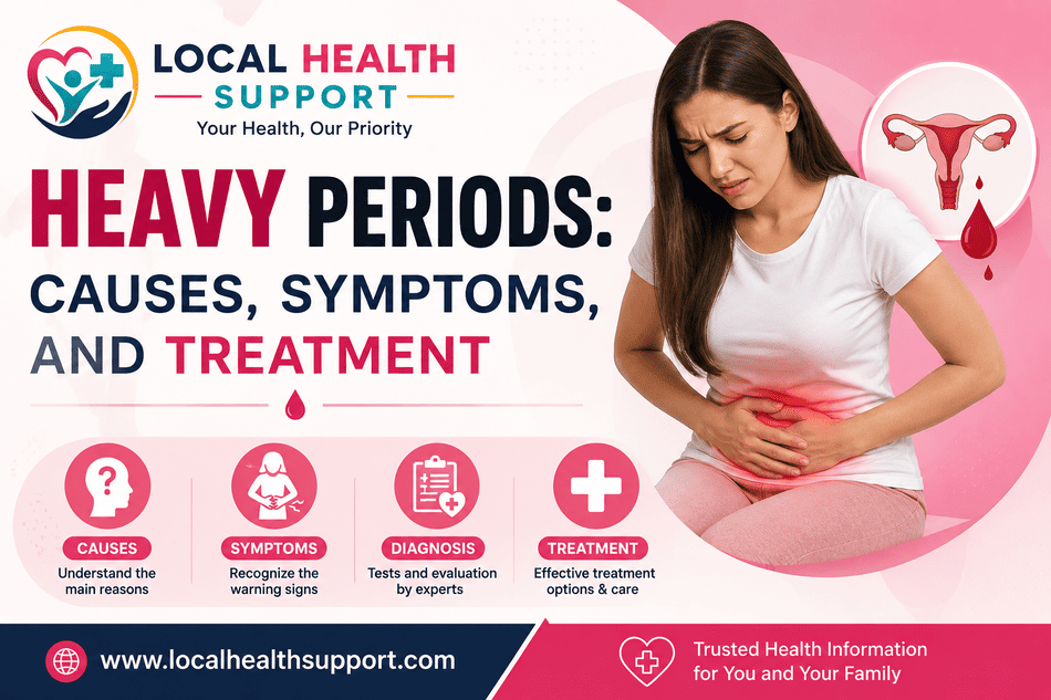 Heavy Periods Causes, Symptoms, and Treatment