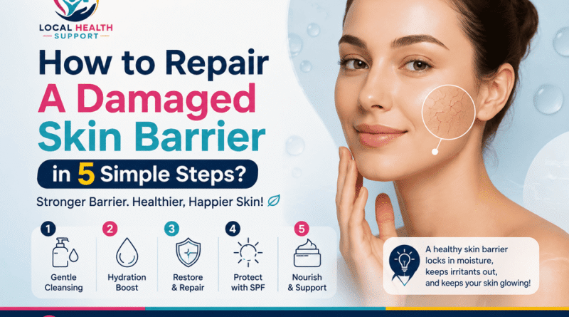 How to Repair A Damaged Skin Barrier in 5 Simple Steps