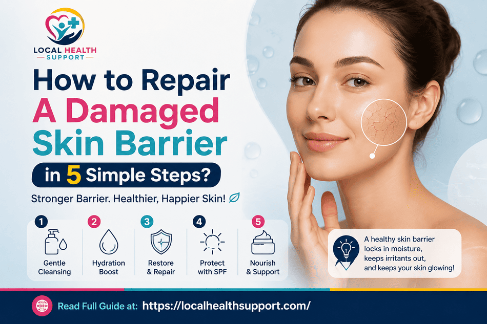 How to Repair A Damaged Skin Barrier in 5 Simple Steps