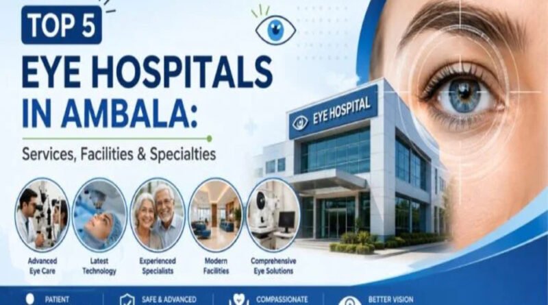 Top 5 Best Eye Hospitals in Ambala