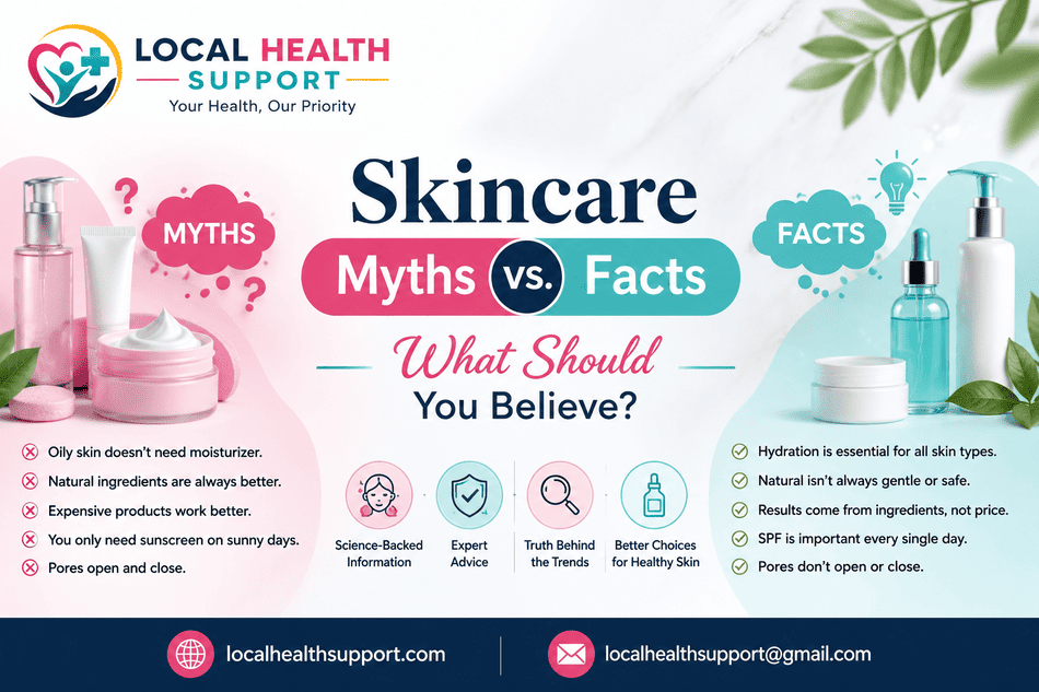 Skincare Myths vs Facts