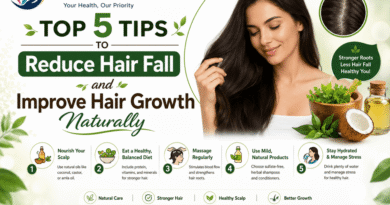 Top 5 Tips to Reduce Hair Fall