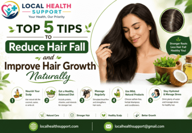 Top 5 Tips to Reduce Hair Fall