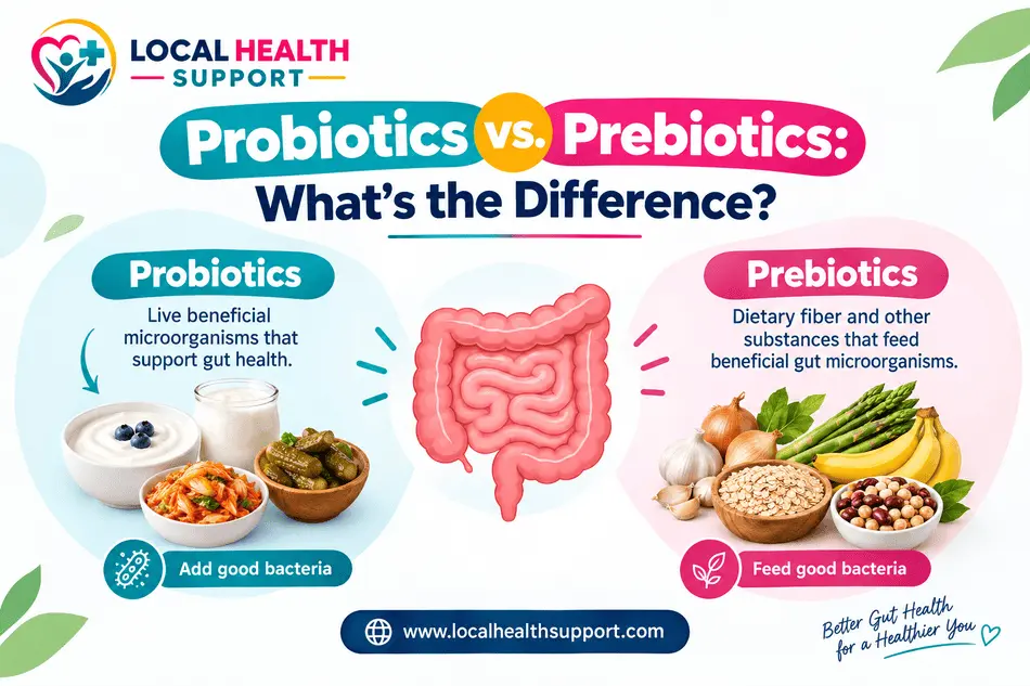 Probiotics vs. Prebiotics
